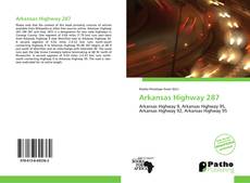 Arkansas Highway 287 kitap kapağı