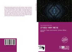 Bookcover of (7183) 1991 RE16