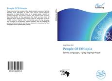 Bookcover of People Of Ethiopia