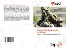 Portada del libro de Walter David Alexander Lentaigne