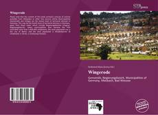 Portada del libro de Wingerode