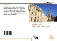 Walter Gross kitap kapağı