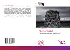 Portada del libro de Werner Haase