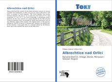 Capa do livro de Albrechtice nad Orlicí 