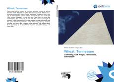 Wheat, Tennessee kitap kapağı