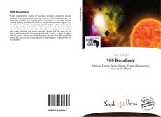 Capa do livro de 900 Rosalinde 