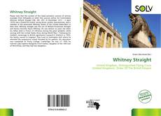 Couverture de Whitney Straight