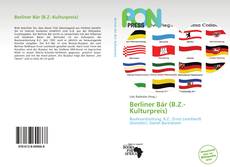 Capa do livro de Berliner Bär (B.Z.-Kulturpreis) 