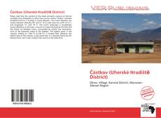 Capa do livro de Částkov (Uherské Hradiště District) 