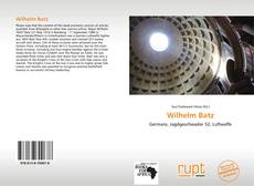 Buchcover von Wilhelm Batz