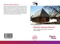 Portada del libro de Budislav (Svitavy District)