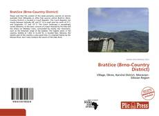 Capa do livro de Bratčice (Brno-Country District) 