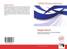 Pepper Weevil kitap kapağı