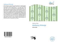 Capa do livro de Anthony Principi 