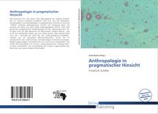 Couverture de Anthropologie in pragmatischer Hinsicht