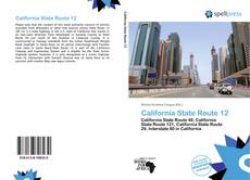 Bookcover of California State Route 12