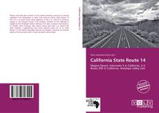 Capa do livro de California State Route 14 