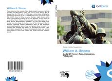 Bookcover of William A. Shomo