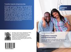 Buchcover von Transition towards entrepreneurship