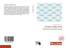 Bookcover of (11541) 1992 SY14