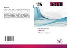 Bookcover of Semble