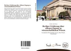 Portada del libro de Berliner Erklärung über offenen Zugang zu wissenschaftlichem Wissen