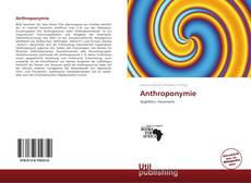 Portada del libro de Anthroponymie