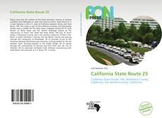 Capa do livro de California State Route 25 