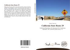 Capa do livro de California State Route 29 