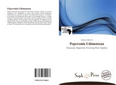 Portada del libro de Peperomia Udimontana