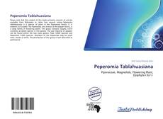 Capa do livro de Peperomia Tablahuasiana 