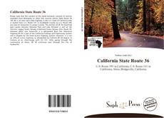 Bookcover of California State Route 36