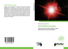 Capa do livro de 4934 Rhôneranger 