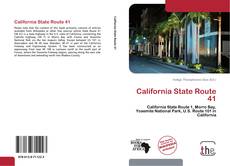 Capa do livro de California State Route 41 