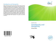 Couverture de Semelparity and Iteroparity