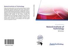 Capa do livro de Roland Institute of Technology 