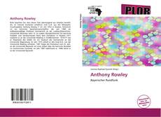 Capa do livro de Anthony Rowley 