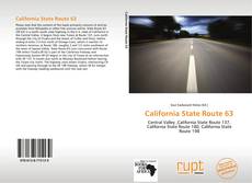 Buchcover von California State Route 63