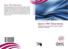 Capa do livro de Spore ( 1991 Video Game) 