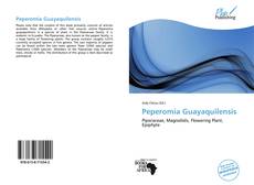 Portada del libro de Peperomia Guayaquilensis