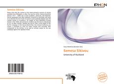 Capa do livro de Semesa Sikivou 