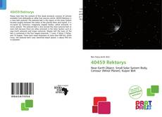 Bookcover of 40459 Rektorys