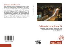 Bookcover of California State Route 71