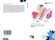 Portada del libro de Nautilus Minerals