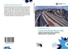 Portada del libro de California State Route 185