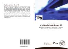 Capa do livro de California State Route 83 