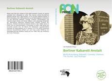 Capa do livro de Berliner Kabarett Anstalt 