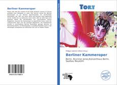 Capa do livro de Berliner Kammeroper 