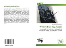 Copertina di William Brantley Aycock