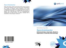 Bookcover of Sporohalobacter